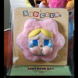 Crybaby popmart earphone bag keychain/NWT